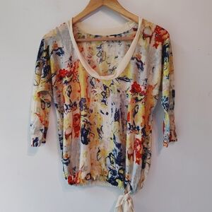 Anthropologie Moth Lightweight Wool Sweater S